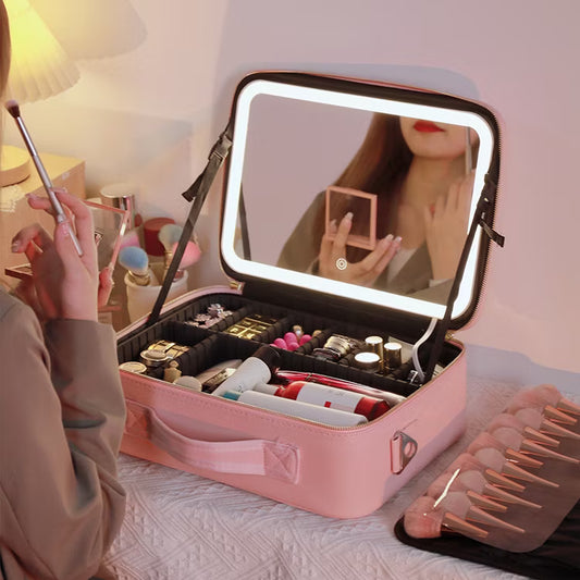Maletin GlowCase ✨ Con Espejo Touch