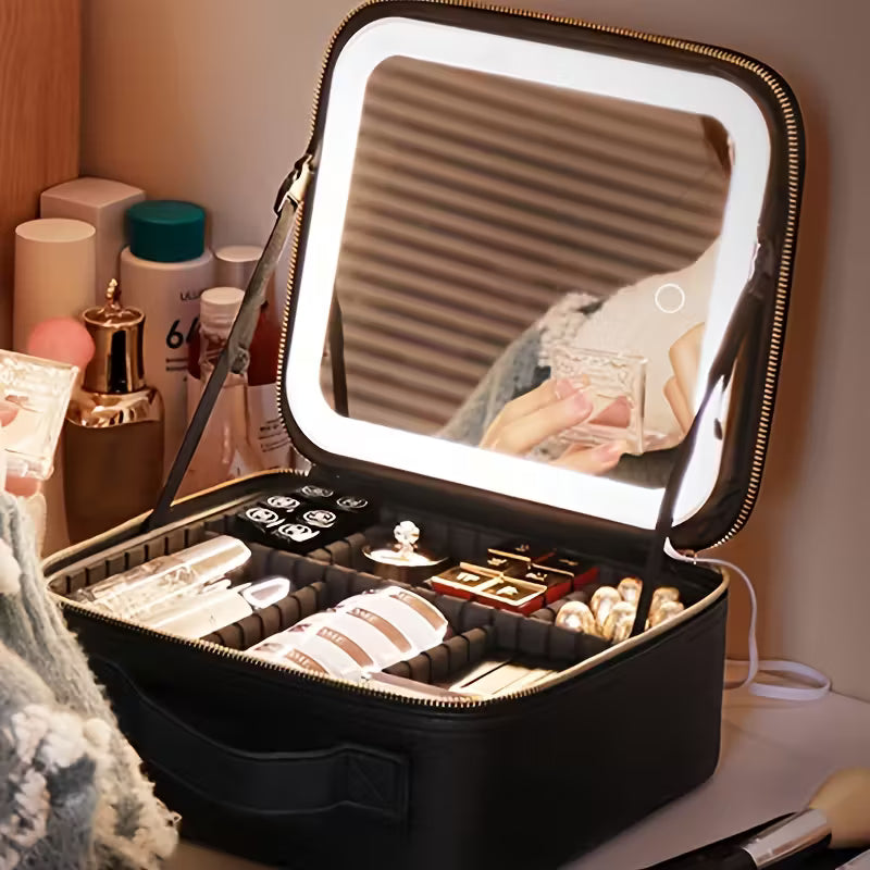 Maletin GlowCase ✨ Con Espejo Touch